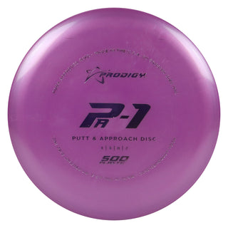 Prodigy Disc Golf 500 PA-1 Putting Disc 3/3/0/2 Purple/Lavender 174 grams