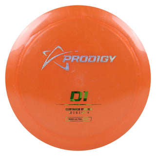 Prodigy Disc Golf 500 Ultra Soft D1 Distance Driver 12/5/0/4 Orange/Holo Shimmer/Green Camo 171 grams