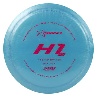 Prodigy Disc Golf 500 H1 V2 Hybrid Driver 11/4/0/3 Blue/Magenta Shimmer 174 grams