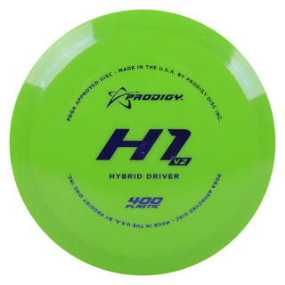 Prodigy Disc Golf 400 H1 V2 Hybrid Driver 11/4/0/3 Green/Navy 174 grams
