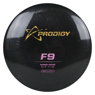 Prodigy Disc Golf 500 F9 Fairway Driver 8/6/-4/0.5 Black/Gold Shimmer/Pink 176 grams