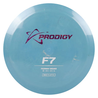 Prodigy Disc Golf 500 F7 Fairway Driver 8/6/-3/1 Blue/Purple Lines/White 175 grams