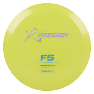 Prodigy Disc Golf 500 F5 Fairway Driver 8/6/-2/1 Yellow/Holo Shimmer/Blue Shimmer 174 grams