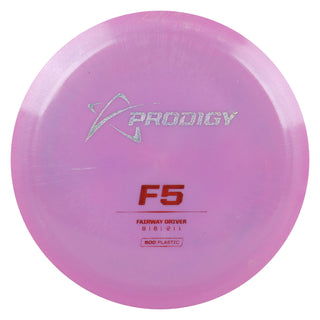Prodigy Disc Golf 500 F5 Fairway Driver 8/6/-2/1 Pink/Holo Shimmer/Red Shimmer 176 grams