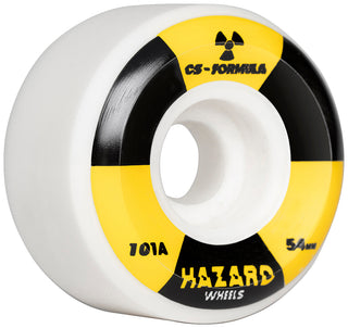 Hazard Wheels 56mm Radio Active CS Formula Conical 101A White