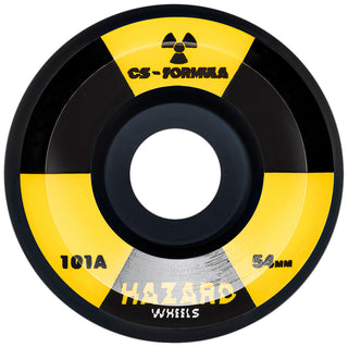 Hazard Wheels 54mm Radio Active CS Formula Conical 101A Black