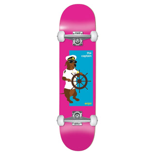 Enjoi Complete The Captain Youth Pink 7.25" Assembled