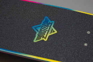 Dusters Cruiser Complete Keen Retro Fades Blue/Pink/Yellow 8.25" x 31"