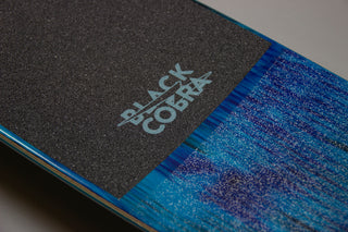 Dusters Longboard Complete Cobra Flush Mount Teal/Off White 9.125" x 38"