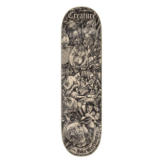 Creature Premium Skateboard with Indy Trucks, Triclops Wheels 8.6" Worthington The Lore VX