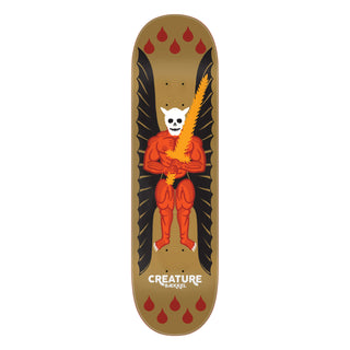 Creature Premium Skateboard with Indy Trucks, Hazard Wheels 8.6" Baekkel Demon