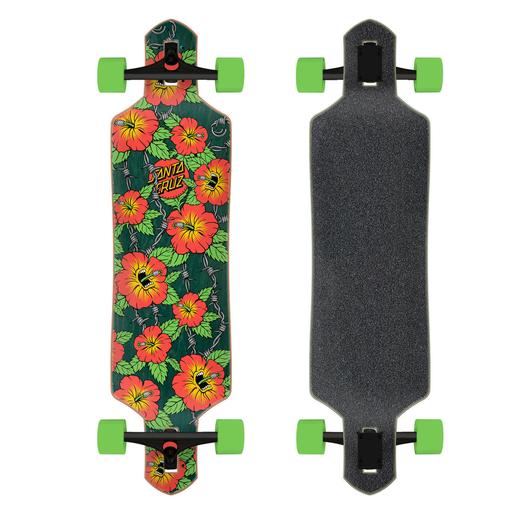 Longboard Santa Cruz Split Hand Drop Down 9.5x37.5 - Tavola Completa