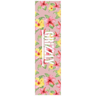 Grizzly Skateboard Griptape Honolulu Pink 9" x 33" Sheet