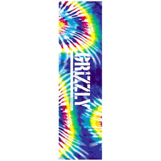 Grizzly Skateboard Griptape Tie Dye Classic 9" x 33" Sheet