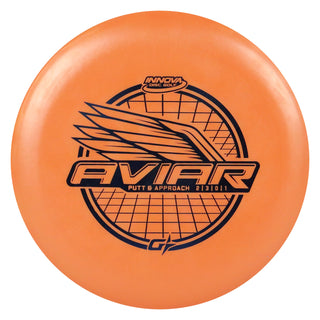 Innova Disc Golf GStar Aviar Putter Putting Disc 2/3/0/1 Orange/Navy 170 grams