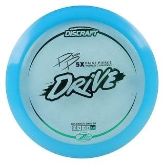 Discraft Disc Golf Paige Pierce Z Lite Driver 11/5/-1/2 Blue/Green 160-163g