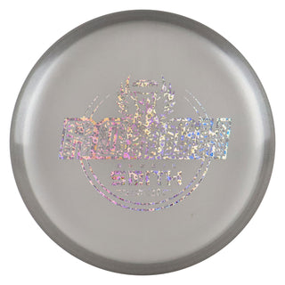 Discraft Disc Golf Brodie Smith Z Metallic Roach Putter 2/4/0/1 Grey/Silver Hearts 173-174g