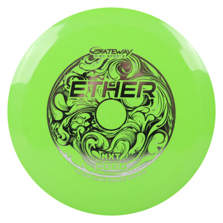 Gateway Disc Golf NXT Ether Distance Driver 12/6/-1/2 Green/Silver 176 grams