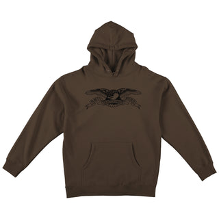 Anti Hero Skateboards Hoody Sweatshirt Basic Eagle Pullover Brown/Black