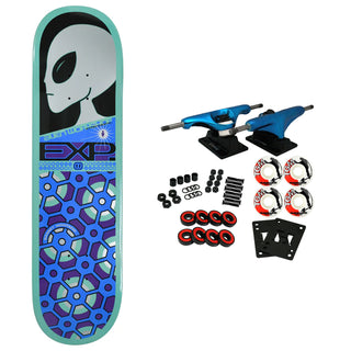 Alien Workshop Skateboard Complete Montano Strobe EXP Blue 8.25" x 31.82"