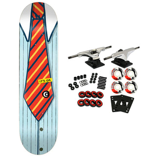 Foundation Skateboard Complete Aidan Campbell Necktie 8.38" x 32.25"