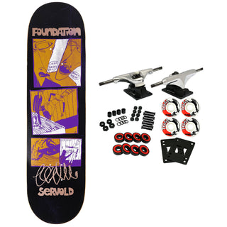 Foundation Skateboard Complete Dakota Servold The Meeting 8.5" x 32"