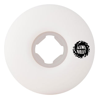Slime Balls Skateboard Wheels 52mm Brandon Turner Guest Chubbies 97A White