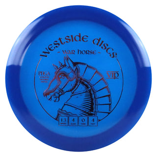 Westside Discs Disc Golf VIP War Horse Distance Driver 13/4/0/4 Blue/Lavender 173 grams