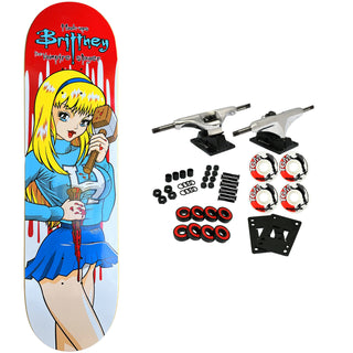 Hook Ups Skateboard Complete Brittney 8.25" x 32.5"