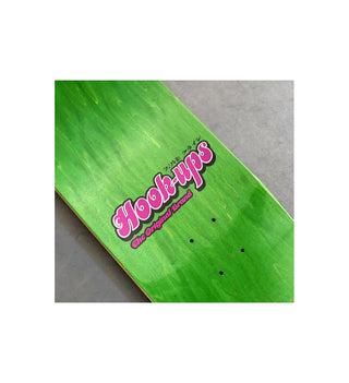 Hook Ups Skateboard Deck Miss Kitty 8.5" x 32.25"