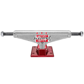 Venture Skateboard Trucks V-Light Bobby Worrest Awake Silver/Red 5.0 Low (7.75")