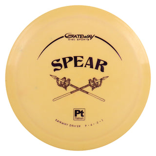 Gateway Disc Golf Platinum Spear Fairway Driver 9/6/-2/1 Mango/Purple 172 grams
