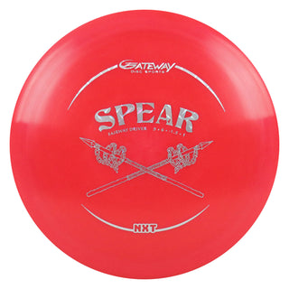 Gateway Disc Golf NXT Spear Fairway Driver 9/6/-2/1 Red/Metal Plate 172 grams