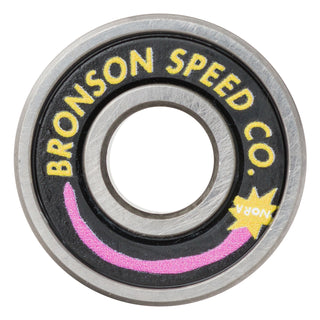 Bronson Speed Co Skateboard Bearings Nora Vasconcellos Pro G3 Black/Purple