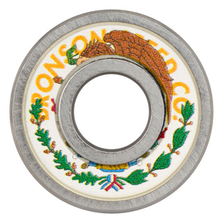 Bronson Speed Co Skateboard Bearings Leo Romero Pro G3 White