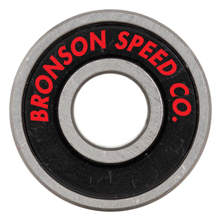 Bronson Speed Co Skateboard Bearings Felipe Nunes Pro G3 Black/Red