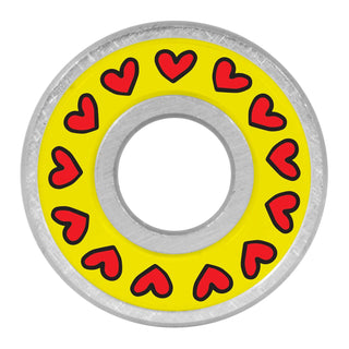 Bronson Speed Co Skateboard Bearings Franky Villani Pro G3 Yellow/Orange