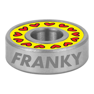 Bronson Speed Co Skateboard Bearings Franky Villani Pro G3 Yellow/Orange