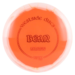 Westside Disc Golf VIP Ice Orbit Bear Fairway Driver 8/6/-0.5/2.5 Orange/Orange 174 grams