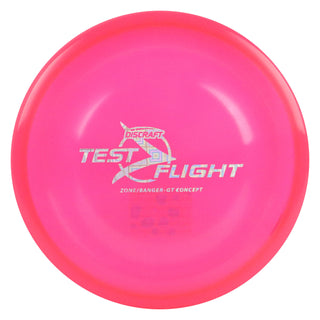 Discraft Disc Golf Z Line Zone Banger GT Concept Test Flight Putter Pink/Cubic Prisms 173-174g
