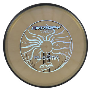 MVP Disc Golf Plasma Entropy Putter 4/3/0/3 Gold Shimmer 171 grams