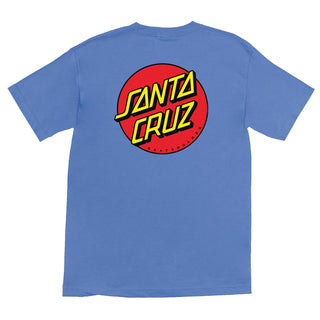 Santa Cruz Skateboards Shirt Classic Dot Carolina Blue