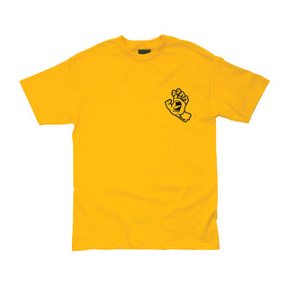 Santa Cruz Shirt Screaming Hand Fusion Gold