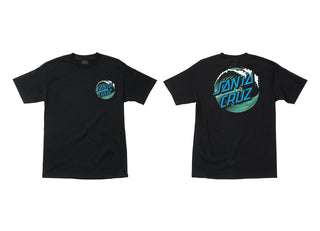 Santa Cruz Shirt Wave Dot Black
