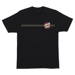 Santa Cruz Skateboard T-Shirt Other Dot Black/Burgundy