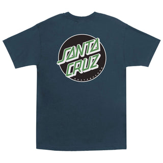 Santa Cruz Skateboards Shirt Other Dot Harbor Blue/Black/Green
