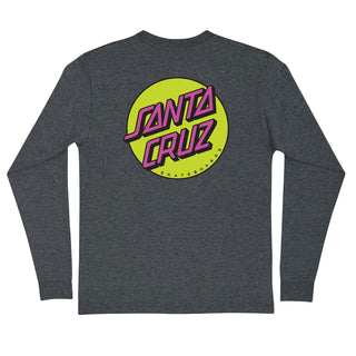 Santa Cruz Skateboards Longsleeve Shirt Other Dot Dark Heather/Hazard