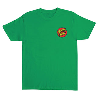 Santa Cruz Skateboards Shirt Classic Dot Chest Envy