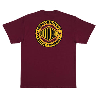 Independent Trucks Skateboard Shirt BTG Summit Athletic Maroon