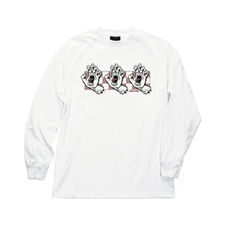 Santa Cruz Longsleeve Shirt Contest Hand Eco White